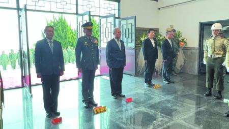 連江縣114年國軍陣（公）亡將士秋祭典禮，氣氛莊嚴肅穆。（圖／文：王致潔）
