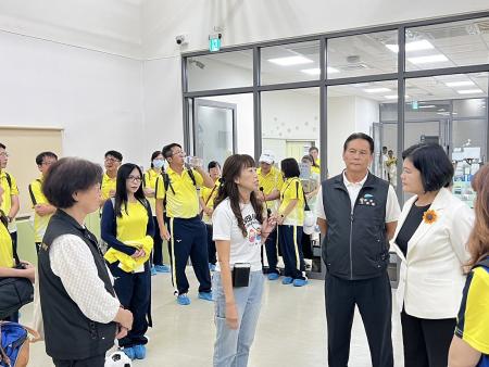 連江縣公托零排隊等社福政績領先全國，雲林縣府團隊參訪驚呼連連。（圖／文：馮紹夫）