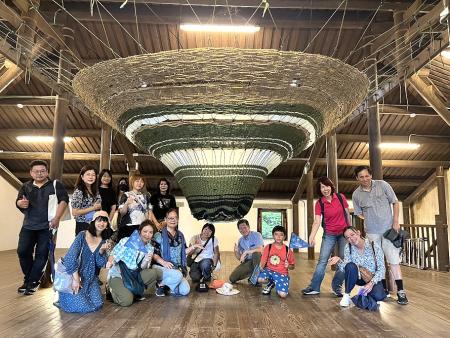 日前教育部跨領域美感教育計畫資深教師研習營在馬祖展開，走訪多處藝術展場。（圖／文：蔡夢玲、東莒國小提供）