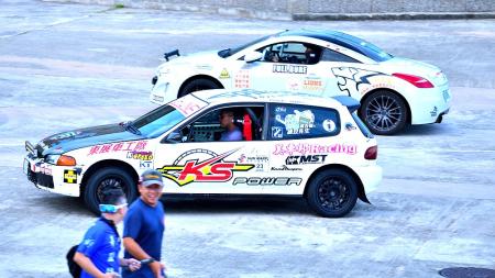 離島飆速　東引拉力首戰。（圖與文：陳其敏）