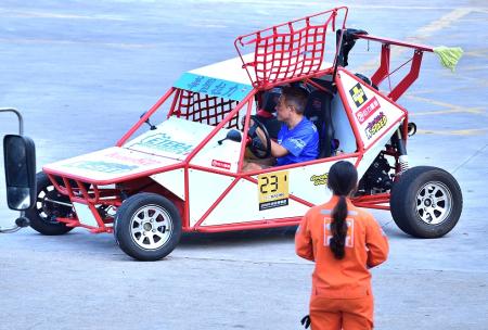 離島飆速　東引拉力首戰。（圖與文：陳其敏）