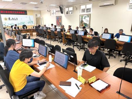 縣府舉行廉政暨安全維護會報。(圖/文:王致潔)