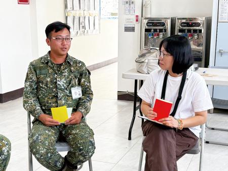 學員自我介紹。