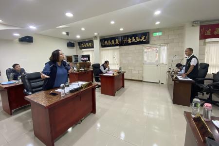 北竿鄉民代表會第12屆第6次定期會30日進行第一天鄉政總質詢。（圖／文：鄭禮頤）