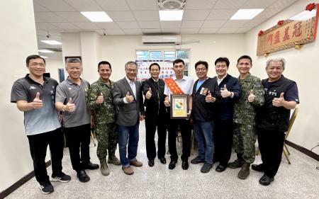 南竿鄉模範榮民表揚　謝家元獲殊榮