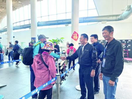 重陽節莒光鄉親大陸參訪　縣長祝福旅途平安