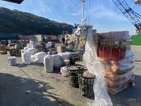 停航半個月　貨船滿載物資抵北竿！