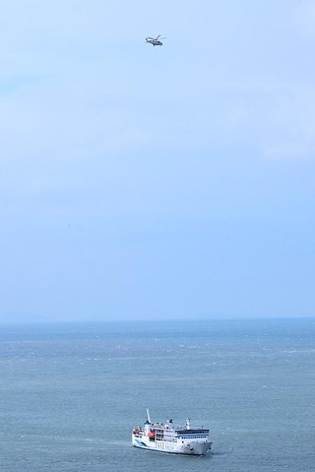 海空並進。（圖與文：陳其敏）