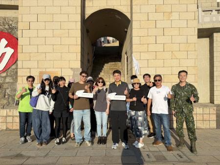 文化處辦理馬祖國際藝術島東引藝術島小旅行。（圖：文化處）