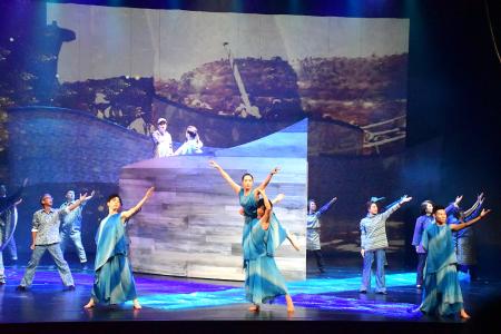 《馬祖心情記事VII－拍楸》首演　喚起島嶼記憶與精神。（圖與文：王致潔）