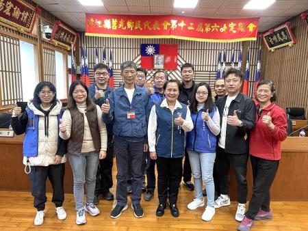 莒光鄉民代表會第12屆第6次定期大會24日閉會。（圖／文：宋幸儒）