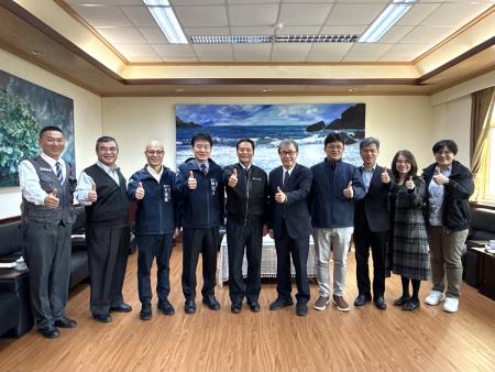 教育部長鄭英耀一行拜會縣長，王忠銘期盼教育部持續積極協助離島教育發展、給予經費支持。（圖／文：王致潔）