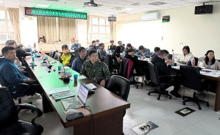 推動永續與減碳，環資局召開專家會議共商2030年連江縣的減碳目標及契合地方條件的行動策略。（圖：連江縣環資局）