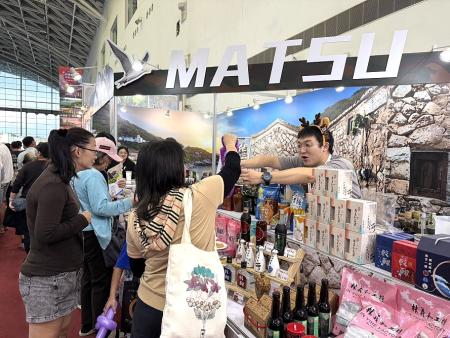 高雄冬季旅展　馬祖館人氣爆棚超吸睛。（圖：交旅局）