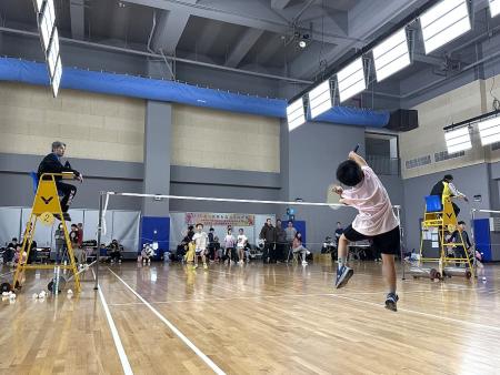 114年縣長盃羽球賽昨日圓滿落幕，學生組各組名次正式出爐，為本屆競賽畫下精彩句點。（圖／文：王致潔）