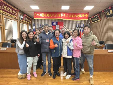 莒光鄉民代表會第12屆第7次臨時會10日閉會。（圖／文：宋幸儒）