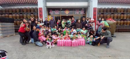 小小聖誕使者出動　介壽附幼報佳音。（圖：介壽附幼）