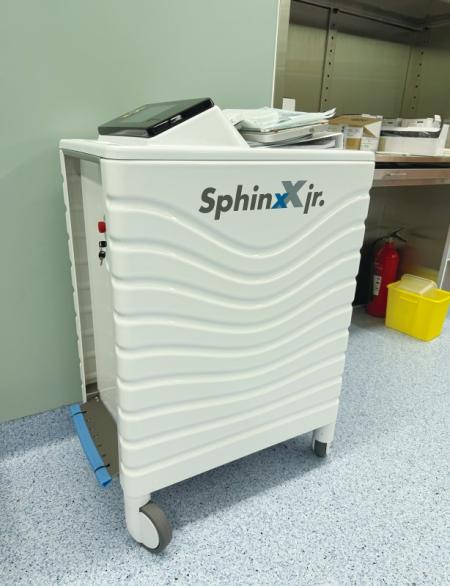 縣立醫院近期完成電腦斷層掃描儀更新，並新添泌尿科雷射設備，進一步提升在地醫療量能。（圖／文：王致潔）