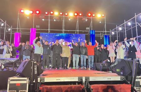 馬祖跨年晚會火熱登場　上千鄉親歡樂倒數