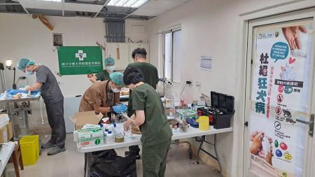 產發處提醒，犬貓須每年定期施打狂犬病疫苗，完成防疫措施後方可進出馬祖；有施打需求者可電洽動物之家預約。（圖：產發處）