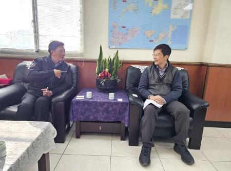 連江地檢署邀請台灣電力公司馬祖區營業處共商「強化綠能發展與廉政治理機制」。（圖：連江地檢署）