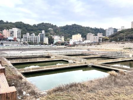 清水六口魚池閒置多年，產發處有意改建為觀景平台，增加民眾休憩空間。（圖／文：馮紹夫）