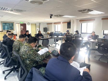 北竿鄉召開年終大掃除籌備會議，確認各村清掃時程與配合事項。（圖／文：鄭禮頤）