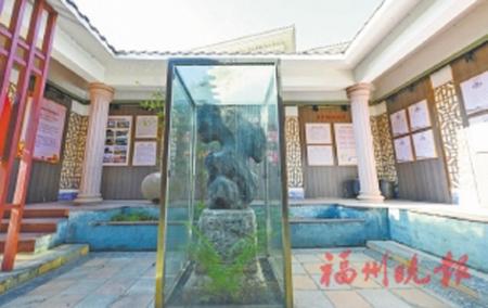 「馬厝四寶」之一的假山太湖石。