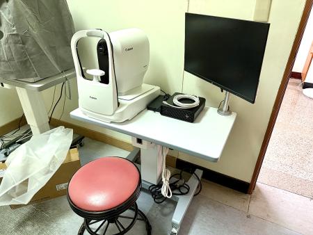 繼更新電腦斷層及添購泌尿科雷射設備後，縣醫又陸續引進腹腔鏡、關節鏡及眼睛斷層掃描儀。（圖／文：王致潔）