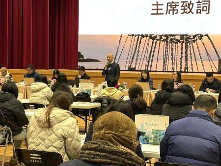 115年公立國民中小學暨幼兒園教師介聘他縣市服務作業第一次會議於連江縣立介壽國中小禮堂舉行。（圖／文：王致潔）