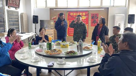 莒光鄉民代表會29日舉辦年終歲末尾牙餐會，感謝地方各單位的支持與愛護。（圖／文：宋幸儒）