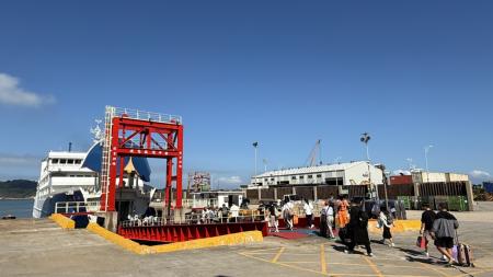 春節及228連假即將到來，航港局啟動海運疏運計畫，2月13日、2月22日新臺馬輪與臺馬之星將雙開疏運。（圖：航港局）