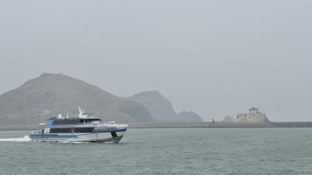 境外污染入侵PM2.5濃度急升　馬祖空污指數紅色警戒