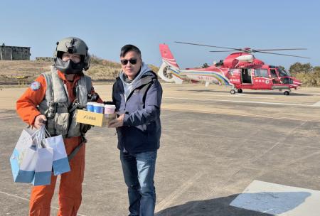 空勤總隊完成離島直升機熟飛訓練