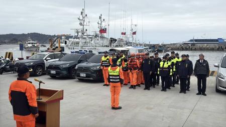馬祖海岸巡春節擴大威力掃蕩，全力守護國土安全。（圖：馬祖海巡隊）
