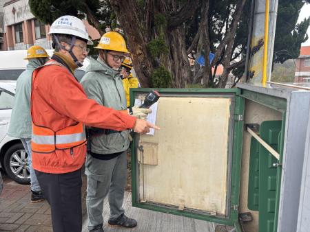 台電馬祖區處啟動春節專案檢測　重要用戶進行設備點檢