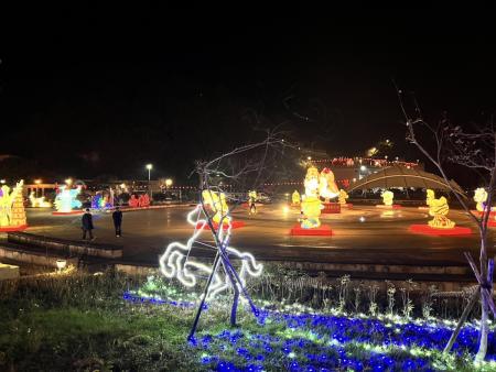 鷗霸、Yah鷗迎新春　馬祖燈會閃亮點燈（二）