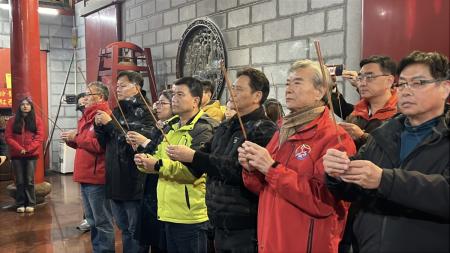 第19年　馬港天后宮迎馬年開宮門送金幣