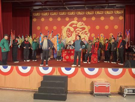 《與神同行．元帥點戲》　素人團員進行彩排