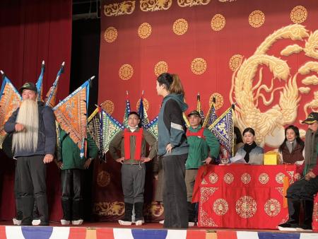 元帥點戲幕前幕後：直擊芹壁素人排練。（圖：鄭禮頤、文化處）