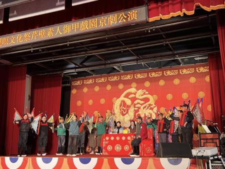 元帥點戲幕前幕後：直擊芹壁素人排練。（圖：鄭禮頤、文化處）