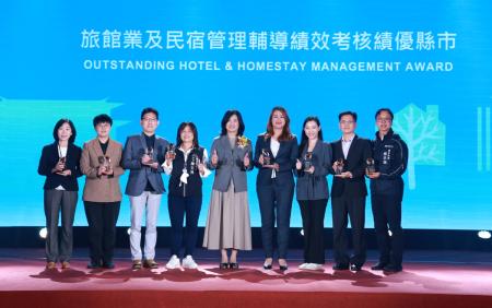 五連霸　連江縣榮獲全國旅宿評比特優