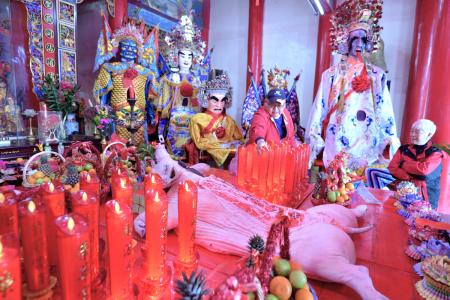 元宵節　東引天后宮、泰山府、白王爺廟擺暝