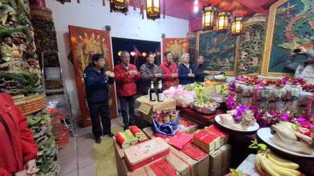 縣長南北竿各廟宇敬香　 祈縣境平安