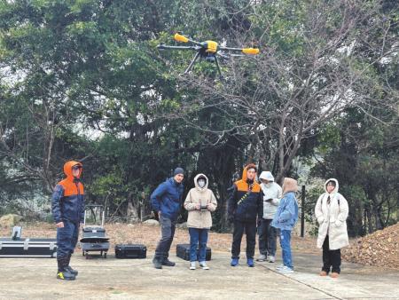 連江縣消防局成立無人機志工編組
