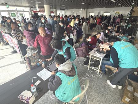 整合式健檢第二天　406位鄉親完成檢查