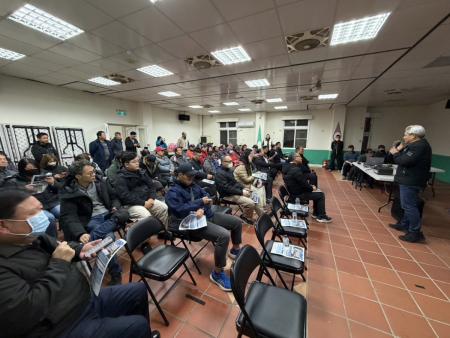 縣府新辦公大樓施工說明會　面對面傾聽民意