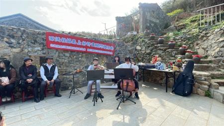 連江縣政府產業發展處協助社區執行社區規劃師輔導計畫-「島上好」小兵立大功，讓社區注入新生命，成為與遊客互動的基地。（圖／文：宋幸儒）