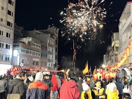千人隊伍最大規模　山隴白馬尊王遶境巡安（二）