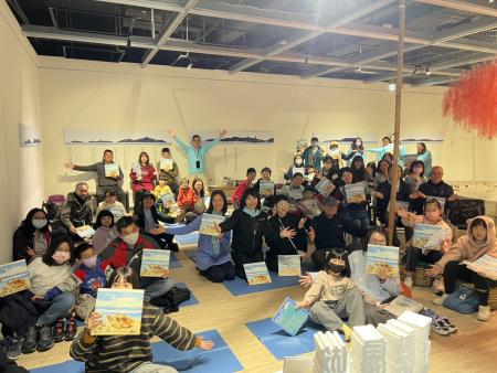 馬祖閩東語繪本《海的聲音》新書發表會，持續傳承馬祖閩東語。（圖／文：馮紹夫）